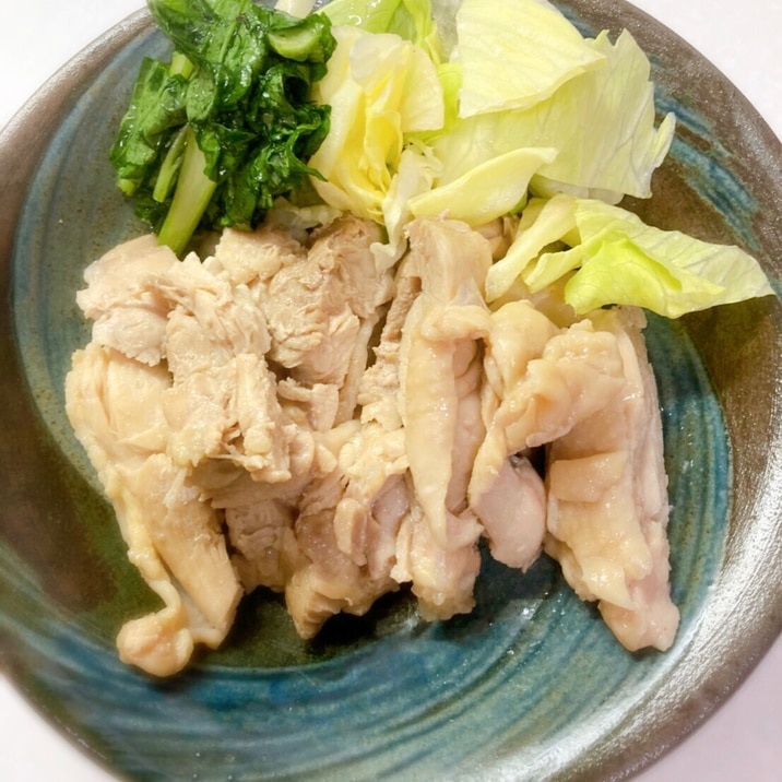 お家で作れる☆鶏もも肉で簡単サラダチキン